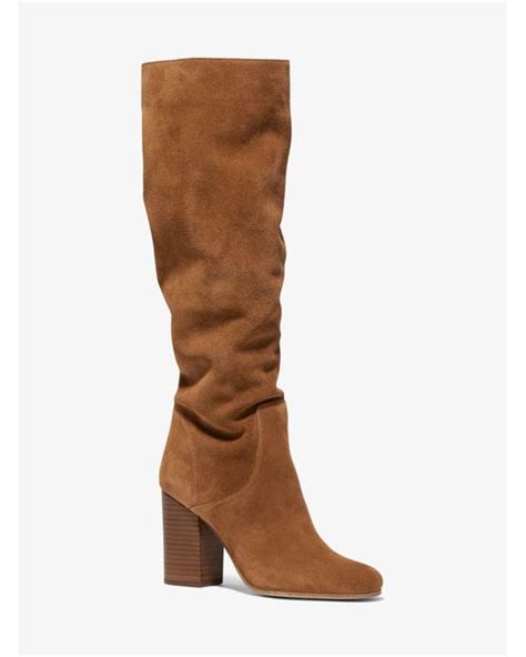 michael kors leigh|Leigh Suede Boot .